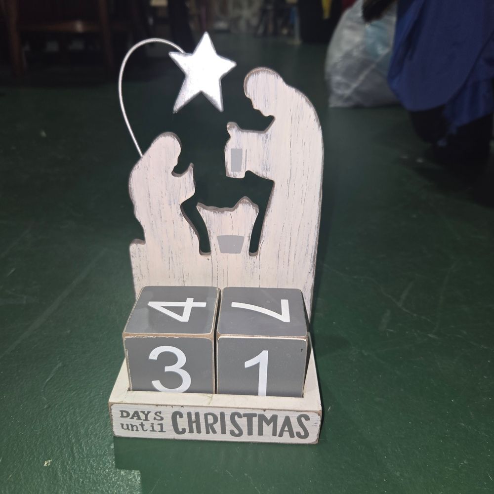 Nativity Scene Christmas Countdown Calendar